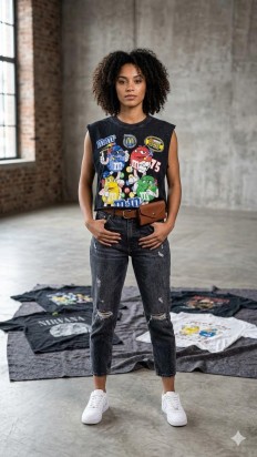 לצפייה במוצר M&M's CROPPED SHIRT